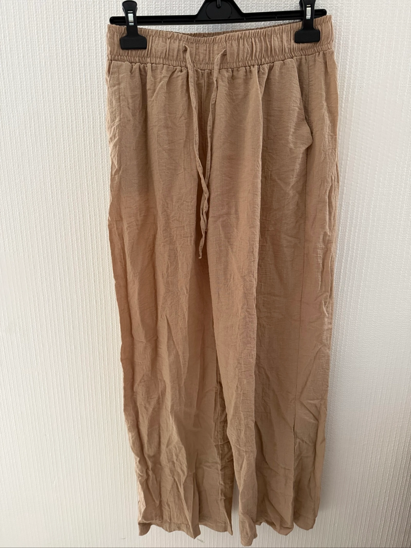 Pantalón fluido beige – Talla 38 – photo 3